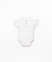 Load image into Gallery viewer, White Flutter Bodysuit
