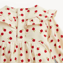 Load image into Gallery viewer, Flower Corduroy Romper
