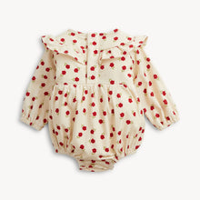 Load image into Gallery viewer, Flower Corduroy Romper
