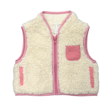 Load image into Gallery viewer, Girls Sherpa Vest
