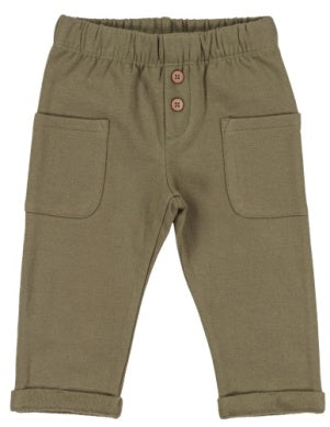 Green Baby Pants w/ Pockets
