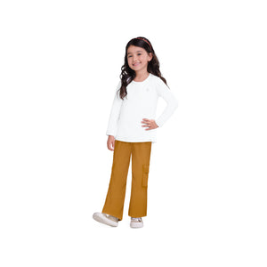 Girls Dark Mustard Sweats