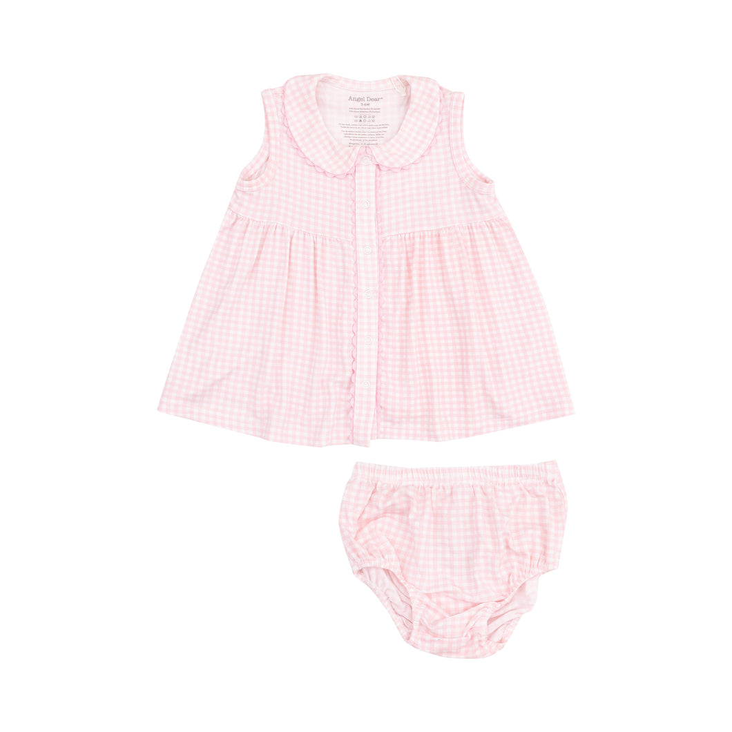 Mini Gingham Dress