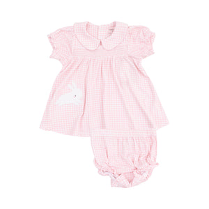 Mini Gingham Bunny Dress