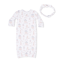 Load image into Gallery viewer, Kimono Gown + Headband
