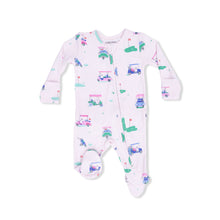 Load image into Gallery viewer, S/S Zipper Footie
