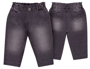 Gray Pants w/ Heart Pockets