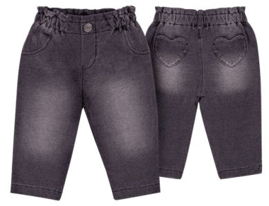 Gray Pants w/ Heart Pockets