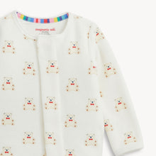 Load image into Gallery viewer, Teddy Velour Footie
