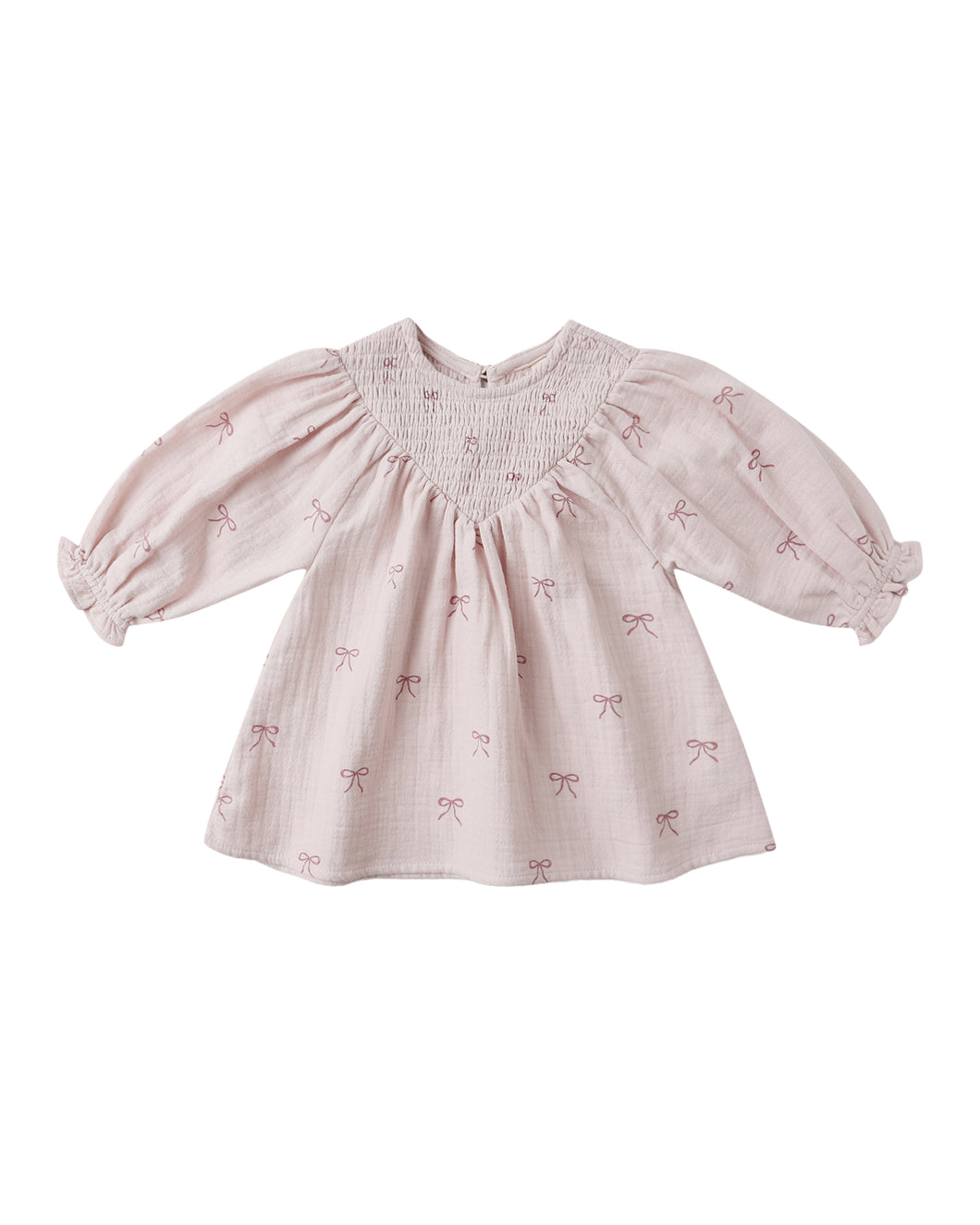Bows Smocked Dress W/ Bloomer