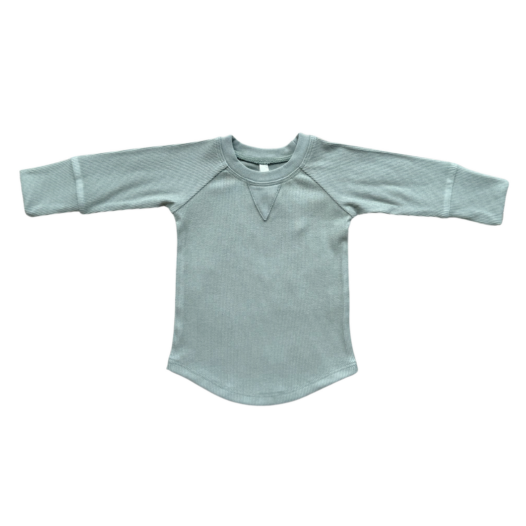 Ribbed Top-Fern