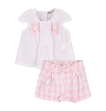 Seersucker Top & Bottom Set