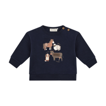 Load image into Gallery viewer, Indigo Horse Sweater
