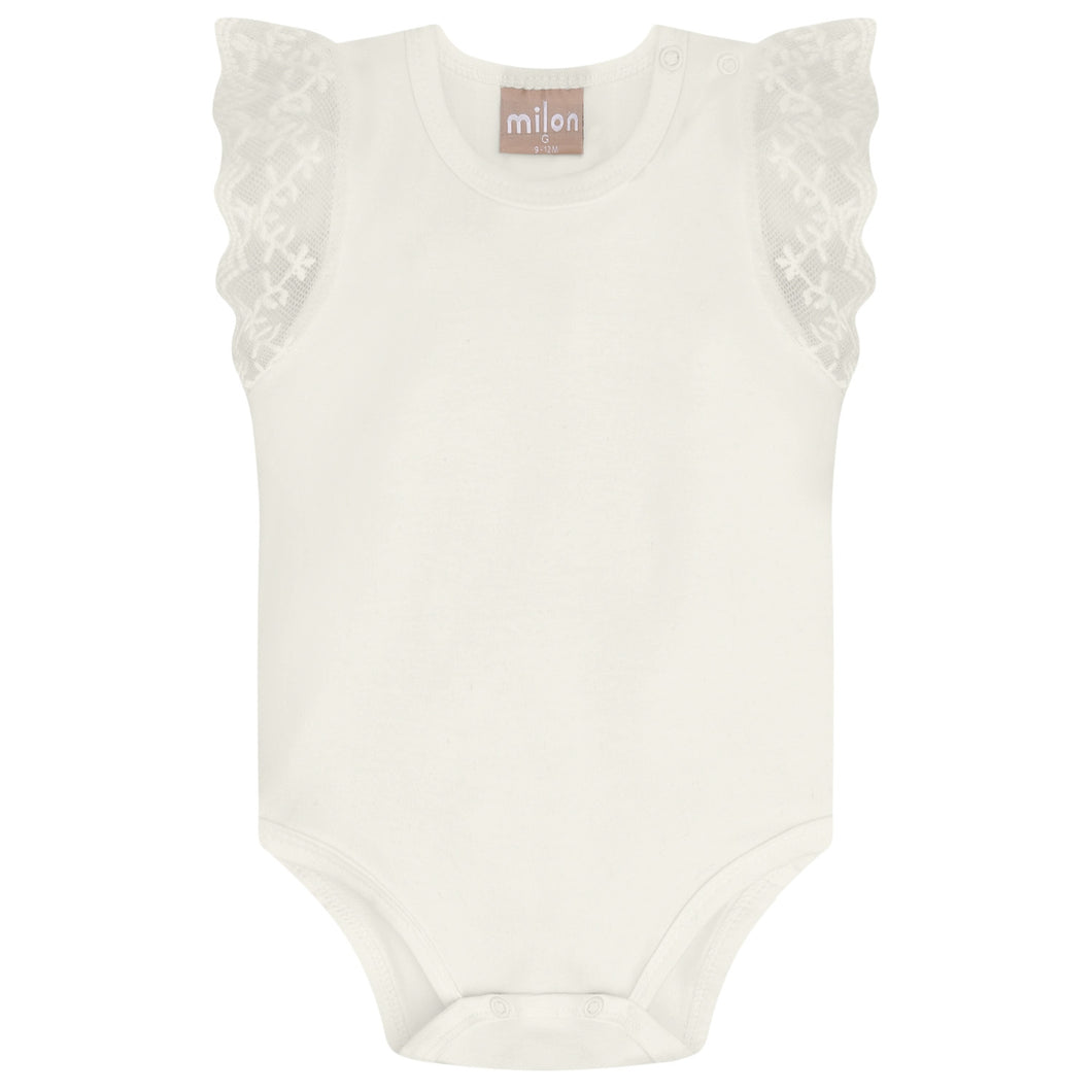 Baby Lace Sleeve Bodysuit