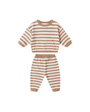 Load image into Gallery viewer, WAFFLE SLOUCH SET || HARVEST STRIPE
