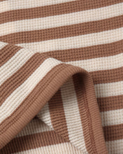 Load image into Gallery viewer, WAFFLE SLOUCH SET || HARVEST STRIPE
