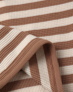 WAFFLE SLOUCH SET || HARVEST STRIPE