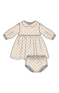 Petite Flower Dress w/Bloomer