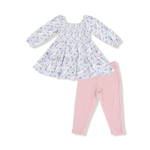 Country Floral Top & Bottom Set