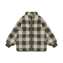 Load image into Gallery viewer, Plaid Teddy Jacket
