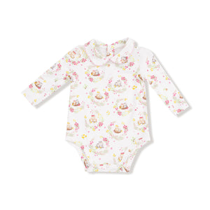 Flower Owls Family Bodysuit