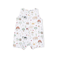 Load image into Gallery viewer, Cute Farm Animals Romper
