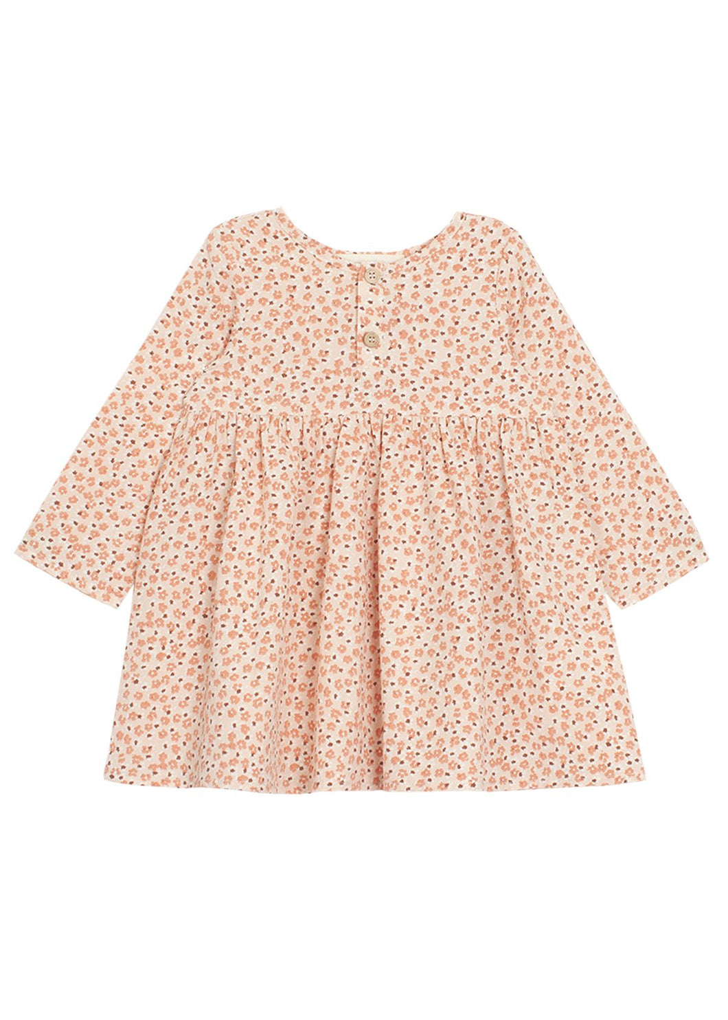 Midnight Poppy Crepe Georgette Dress
