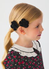 Load image into Gallery viewer, Suede Flower Hair Clips
