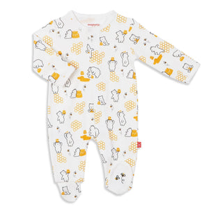 Honey Bee Mine Footie