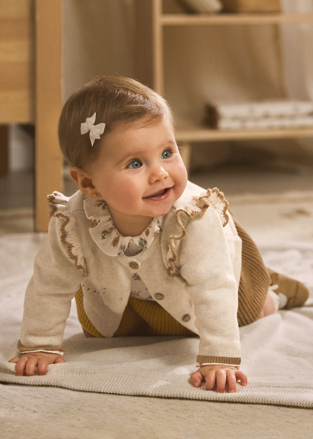 Knit Skirted Bloomer, Top & Sweater Set
