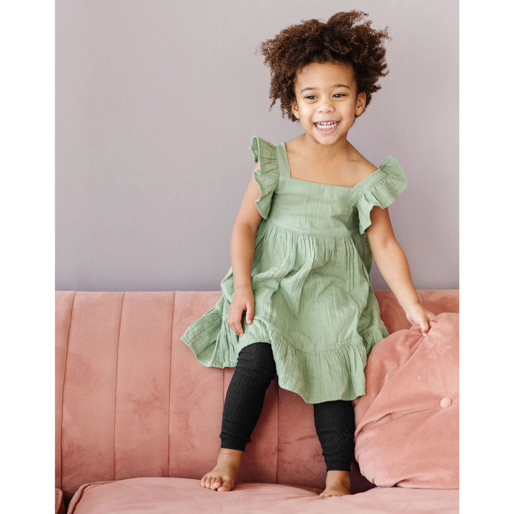 Cable Knit Footless Tights