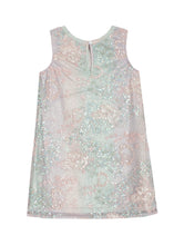 Load image into Gallery viewer, Under The Sea Glitter Tulle Sequin Embrodiery Dress
