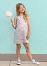 Load image into Gallery viewer, Under The Sea Glitter Tulle Sequin Embrodiery Dress
