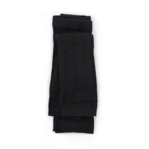 Cable Knit Footless Tights