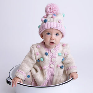 Pastel Popcorn Sweater