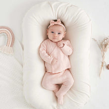 Load image into Gallery viewer, Pink Pointelle Take Me Home Bag Set
