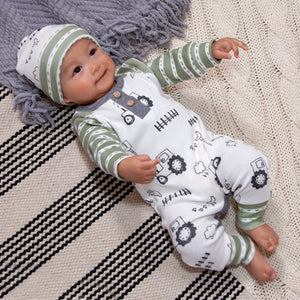 Farm Land Henley Romper
