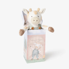 Load image into Gallery viewer, Farmer Charlie the Cow Linen Toy
