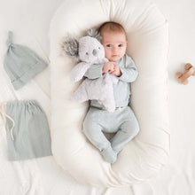 Load image into Gallery viewer, Blue Pointelle Take Me Home Bag Set
