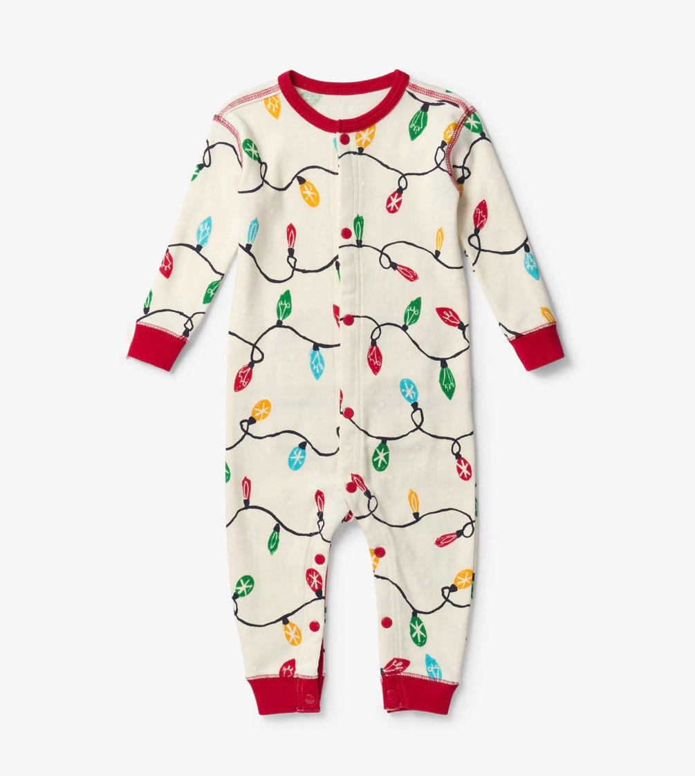 Holiday Lights Baby Union Suit