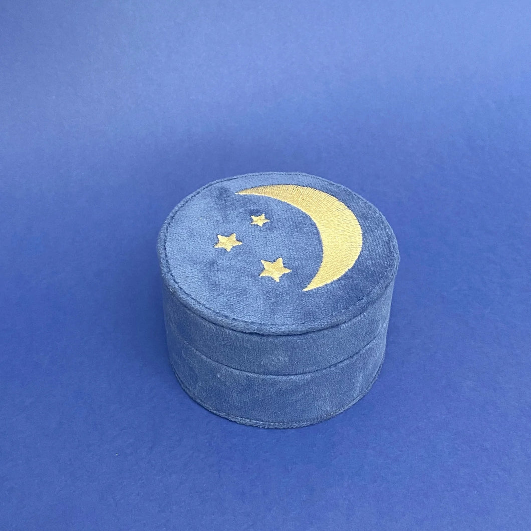 Moon & Stars Mini Jewelry Box