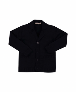 Navy Knit Cardigan