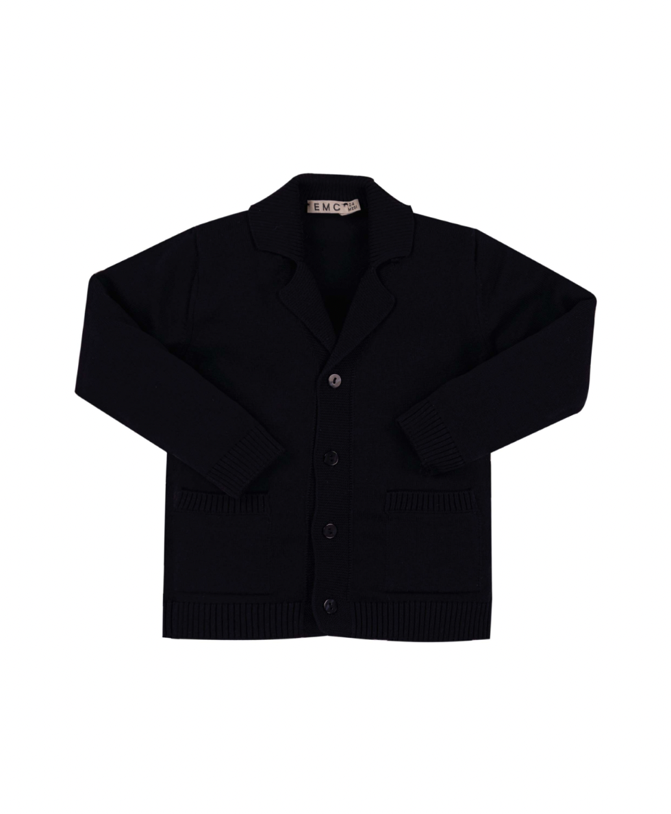 Navy Knit Cardigan