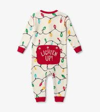 Load image into Gallery viewer, Holiday Lights Baby Union Suit
