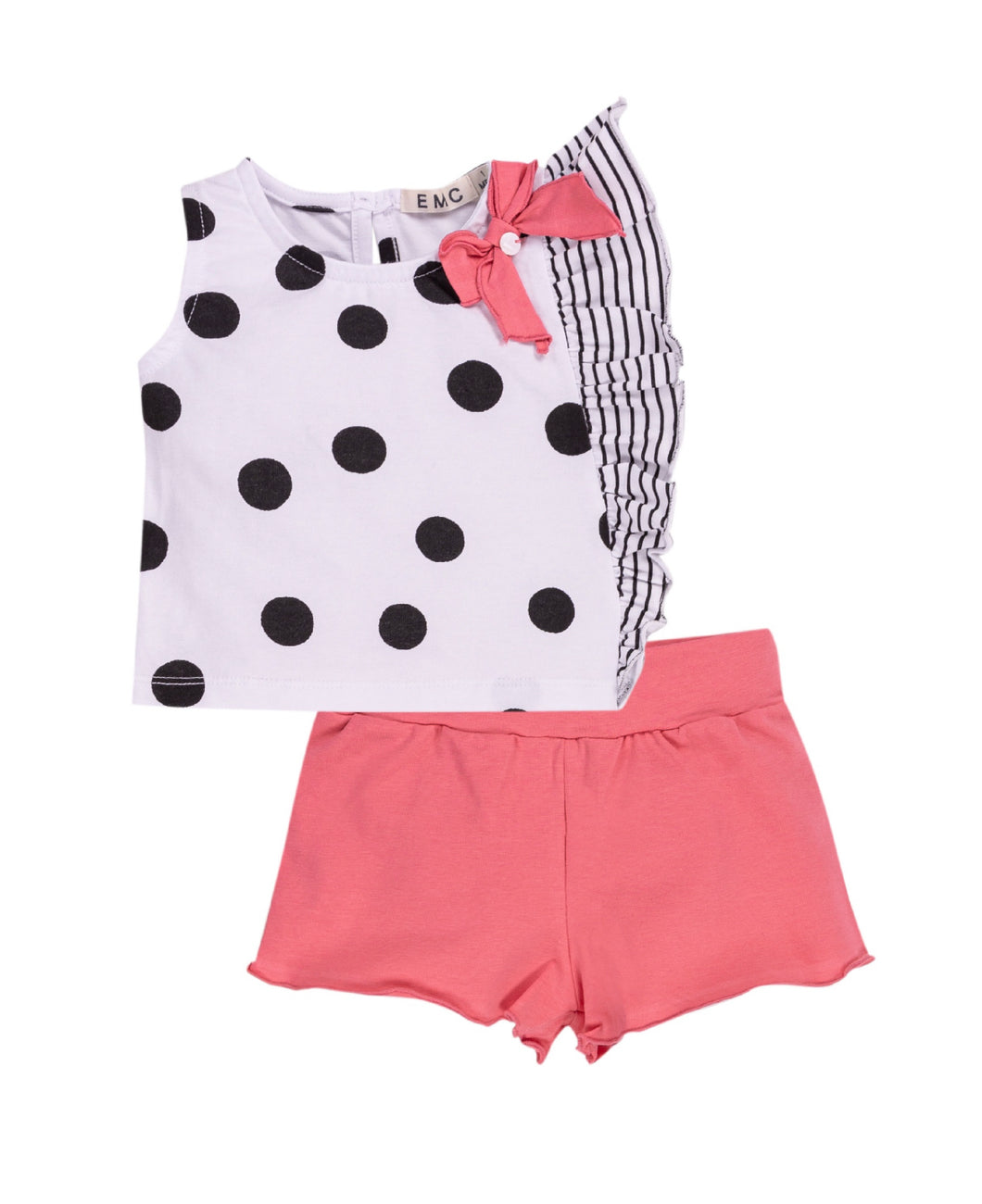 Poka-Dot Short Set