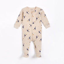 Load image into Gallery viewer, Toucan Print Double Zip Footie
