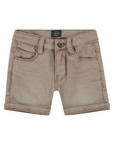 Taupe Denim Short