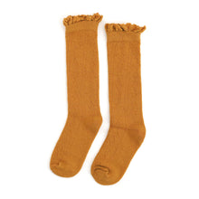 Load image into Gallery viewer, Fall Fancy Lace Knee High Sock
