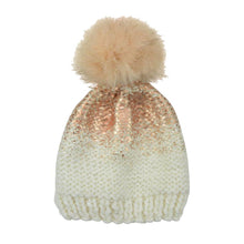 Load image into Gallery viewer, Metallic Pom Hat
