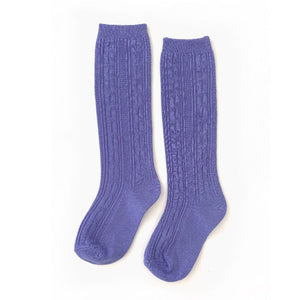 Spring Cable Knit Socks